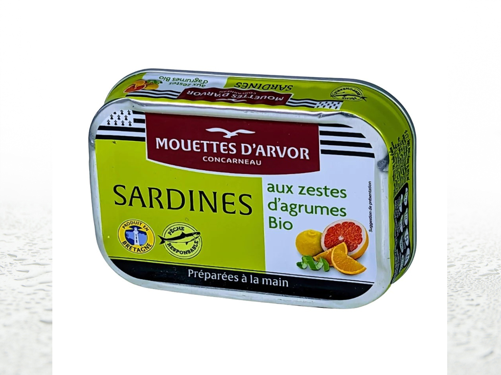sardinen mit zitrusfruechten